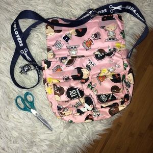 AUTHENTIC harajuku lovers adjustable crossbody bag